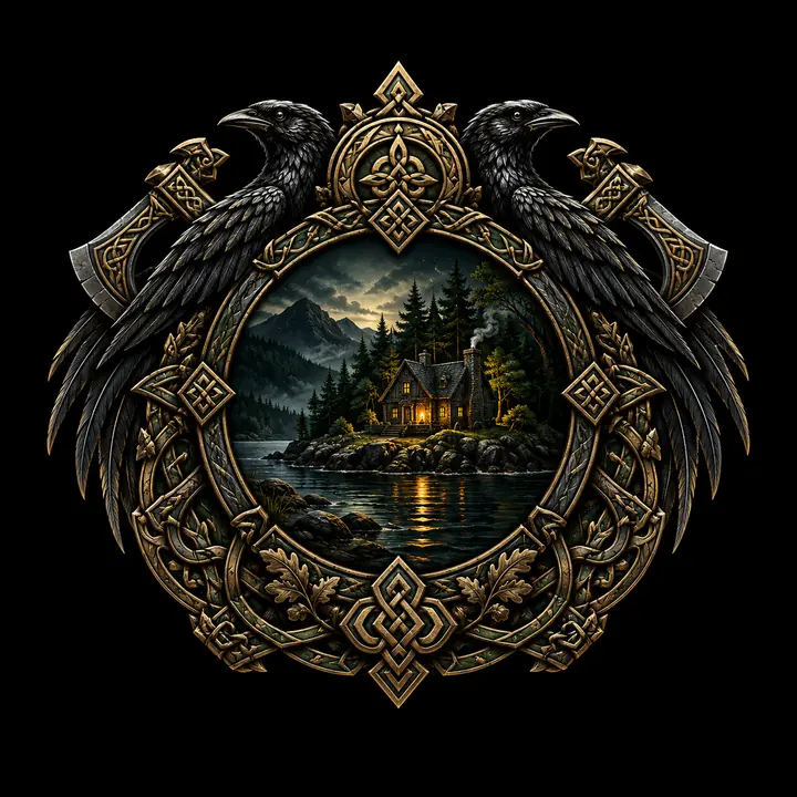 Quiet hearth crest
